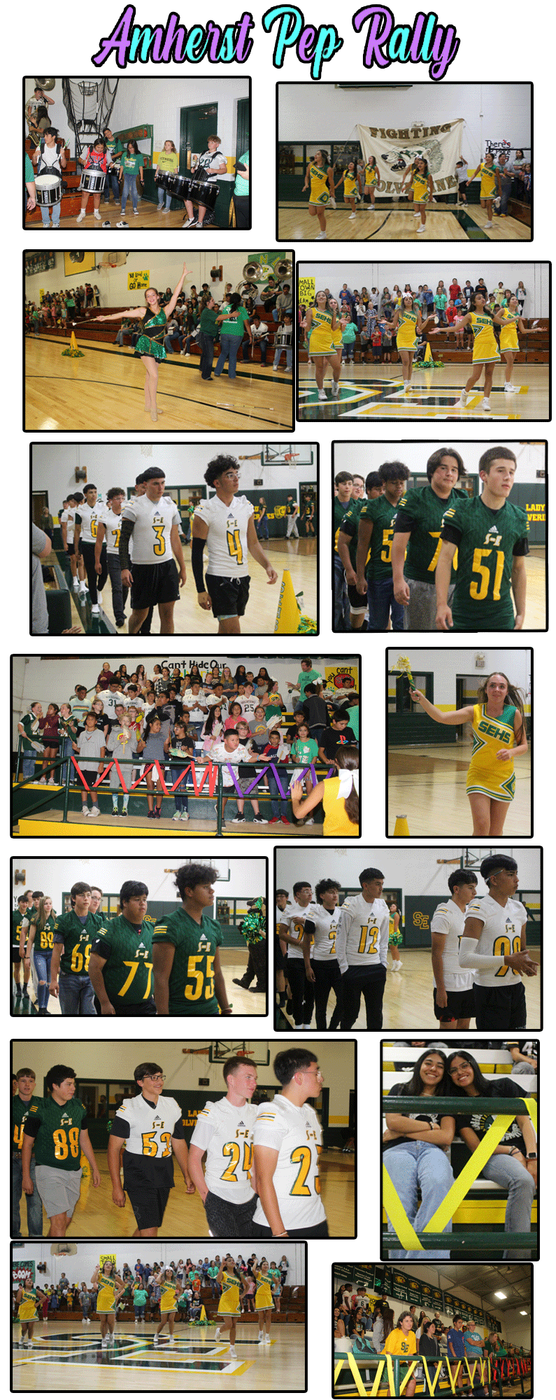 Springlake Earth High School Amherst Pep Rally